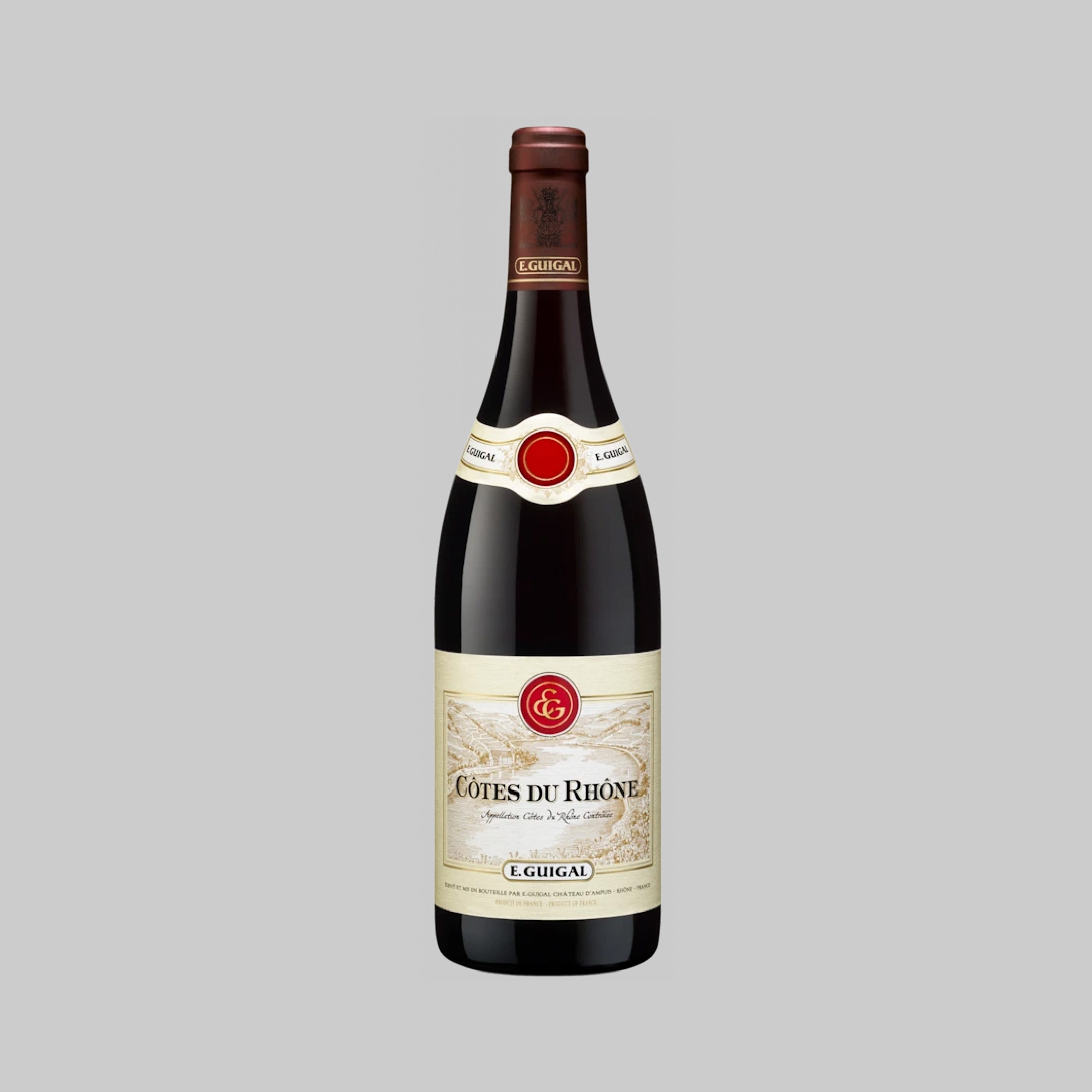 E. Guigal Cotes du Rhone Rouge 750ml 14.5% | TIME2DRINK